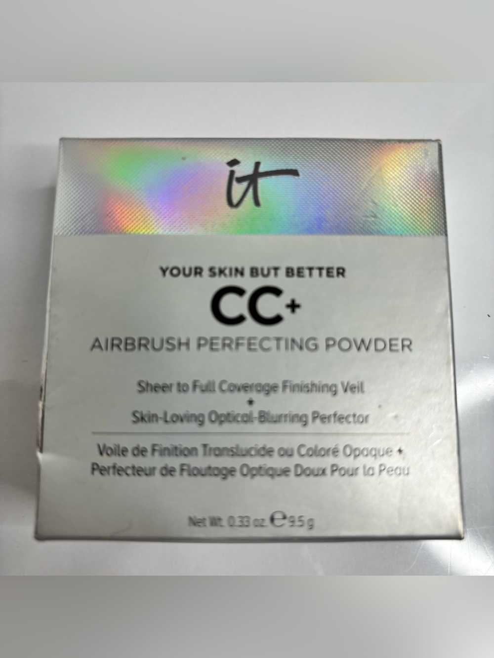 IT COSMETICS- CC+ AIRBRUSH PERFECTING POWDER 0.33 oz/9.5g TAN